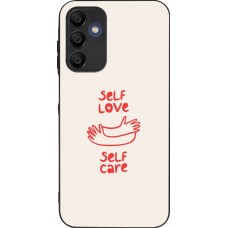 Coque Samsung Galaxy A15 - Silicone rigide noir Saint Valentines Day 26 Self love self care