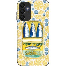 Samsung Galaxy A15 Case Hülle - Silikon schwarz Sardines in oil 2026