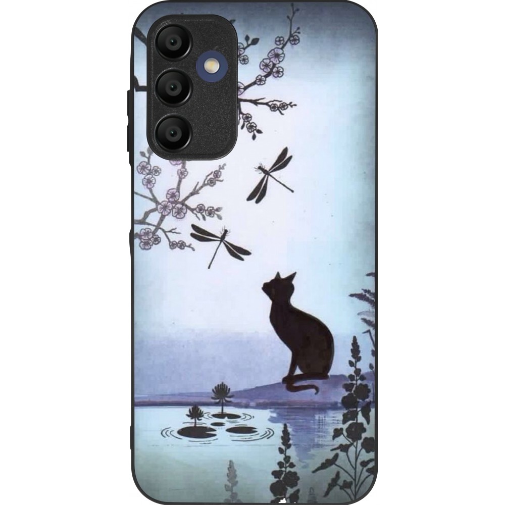 Samsung Galaxy A15 Case Hülle - Silikon schwarz Spring 19 12