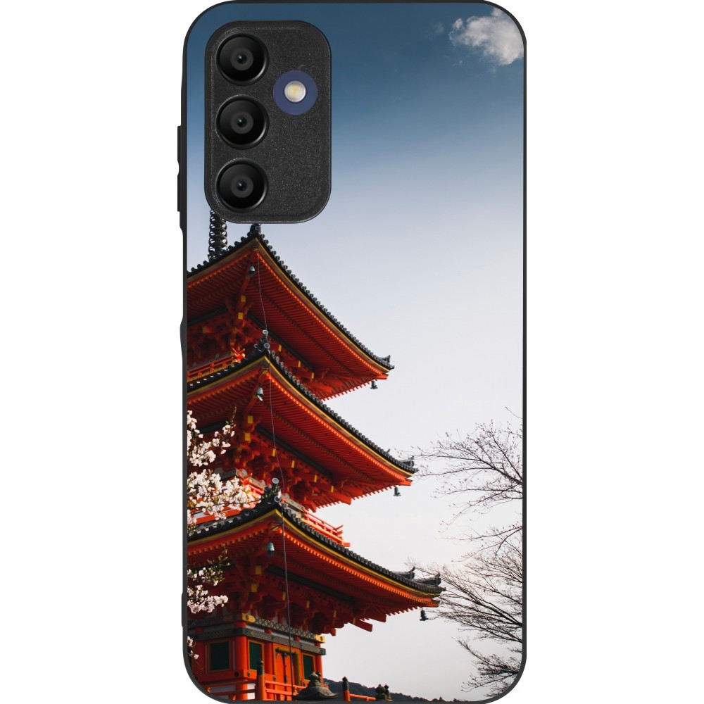 Samsung Galaxy A15 Case Hülle - Silikon schwarz Spring 23 Japan
