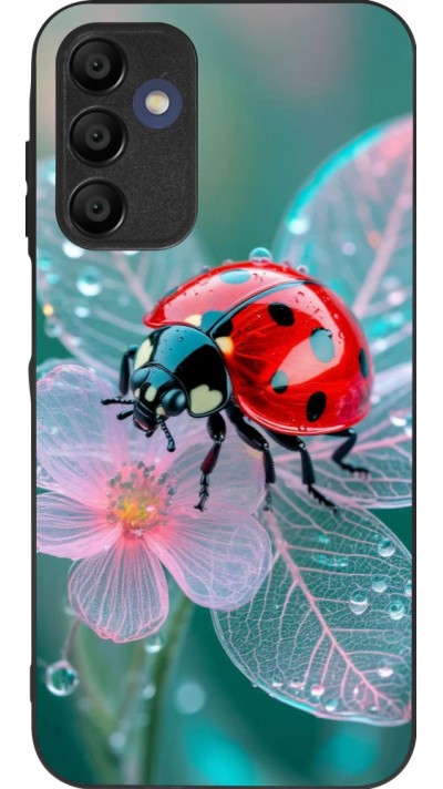 Coque Samsung Galaxy A15 - Silicone rigide noir Ladybird in bloom 2026