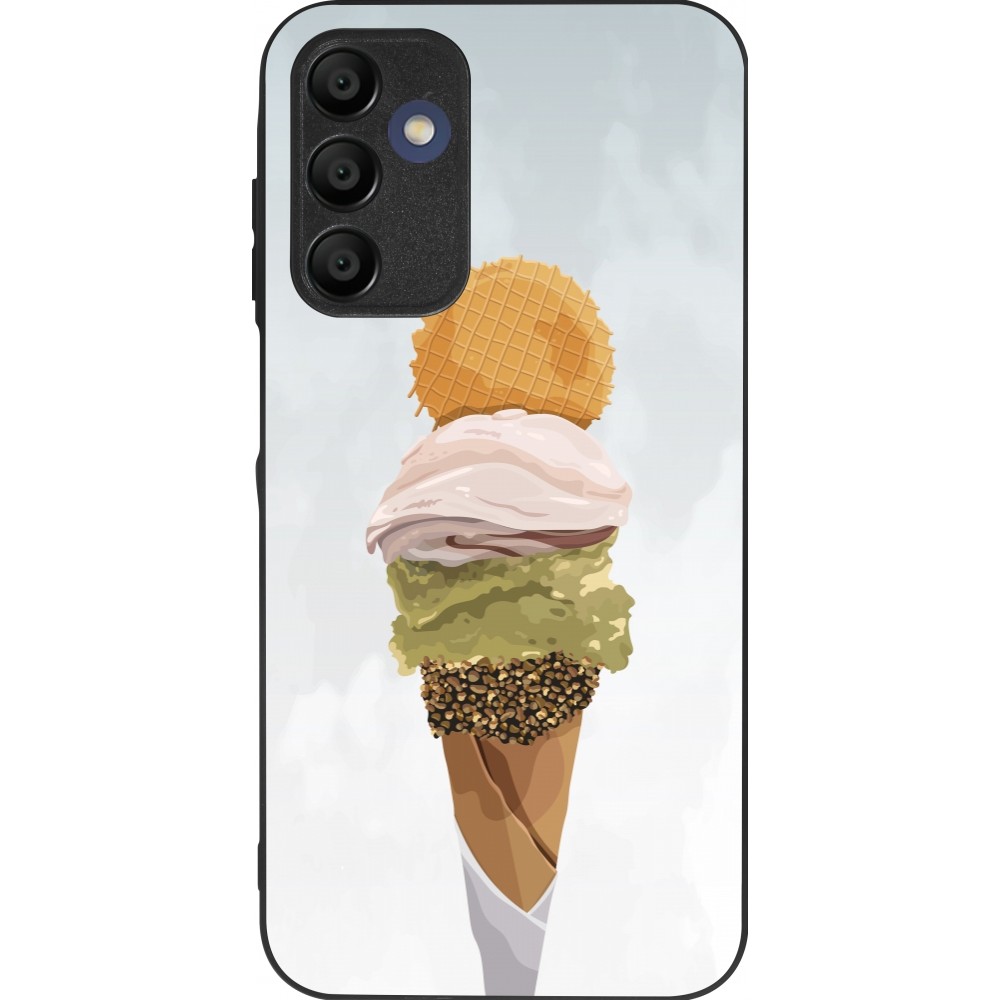 Coque Samsung Galaxy A15 - Silicone rigide noir Summer 2025 Cornet