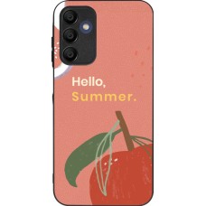 Coque Samsung Galaxy A15 - Silicone rigide noir Summer 2025 Hello summer