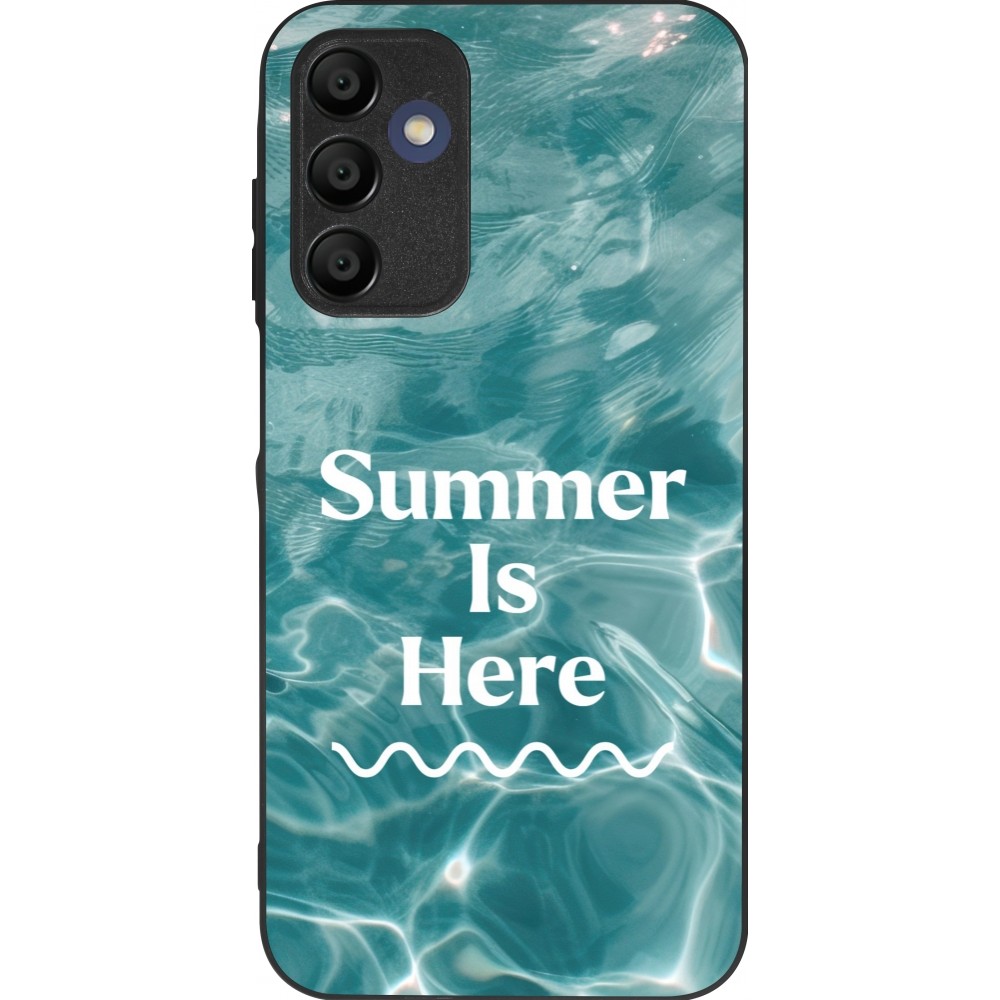 Samsung Galaxy A15 Case Hülle - Silikon schwarz Summer 2025 Summer is here