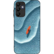Samsung Galaxy A15 Case Hülle - Silikon schwarz Orange surf Summer 2026