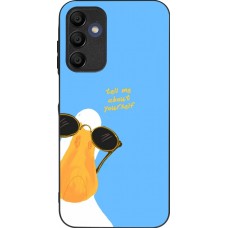 Samsung Galaxy A15 Case Hülle - Silikon schwarz Tell me about yourself Summer 2026