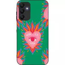 Coque Samsung Galaxy A15 - Silicone rigide noir Viva la vida 2026