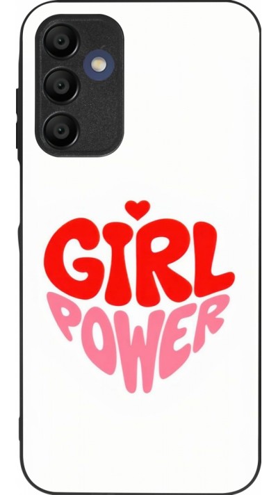 Samsung Galaxy A15 Case Hülle - Silikon schwarz Womens day 2026 6