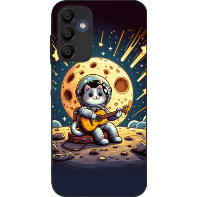 Coque Samsung Galaxy A16 - Silicone rigide noir AstroCat RockLune