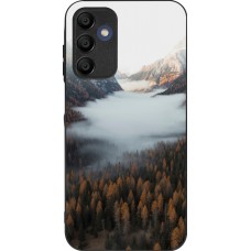 Samsung Galaxy A16 Case Hülle - Silikon schwarz Autumn 22 forest lanscape