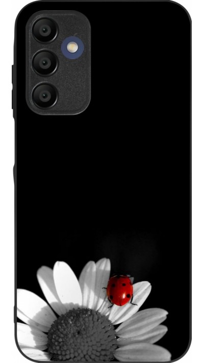 Coque Samsung Galaxy A16 - Silicone rigide noir Black and white Cox