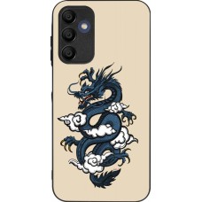 Coque Samsung Galaxy A16 - Silicone rigide noir Blue Dragon Tattoo