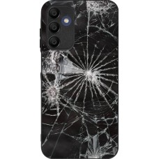 Samsung Galaxy A16 Case Hülle - Silikon schwarz Broken Screen