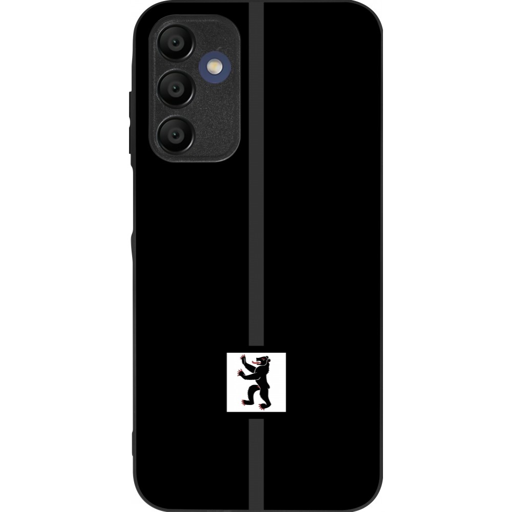 Coque Samsung Galaxy A16 - Silicone rigide noir Canton AI noir