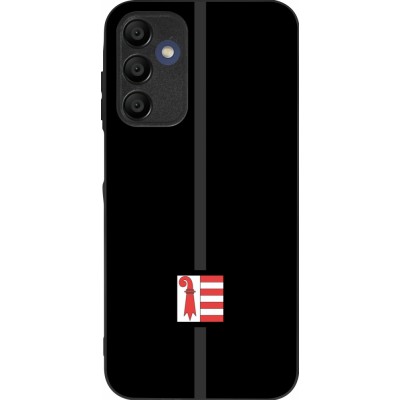 Coque Samsung Galaxy A16 - Silicone rigide noir Canton JU noir