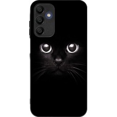 Samsung Galaxy A16 Case Hülle - Silikon schwarz Cat eyes