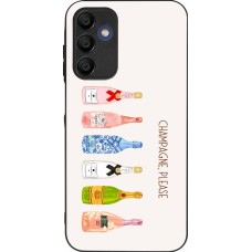 Samsung Galaxy A16 Case Hülle - Silikon schwarz Champagne Please