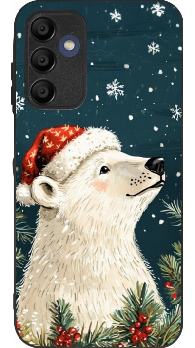 Coque Samsung Galaxy A16 - Silicone rigide noir Christmas 25 Bear