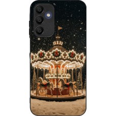 Coque Samsung Galaxy A16 - Silicone rigide noir Christmas 25 Carousel