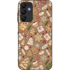 Coque Samsung Galaxy A16 - Silicone rigide noir Christmas 25 Pattern Ginger Cookie