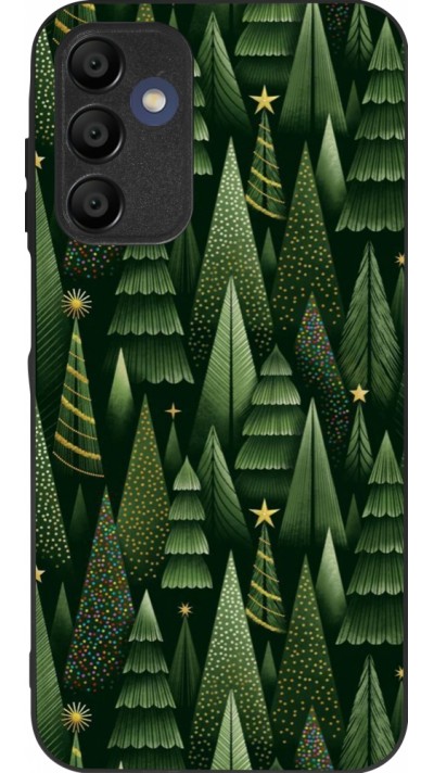 Coque Samsung Galaxy A16 - Silicone rigide noir Christmas 25 Pattern Xmas Tree