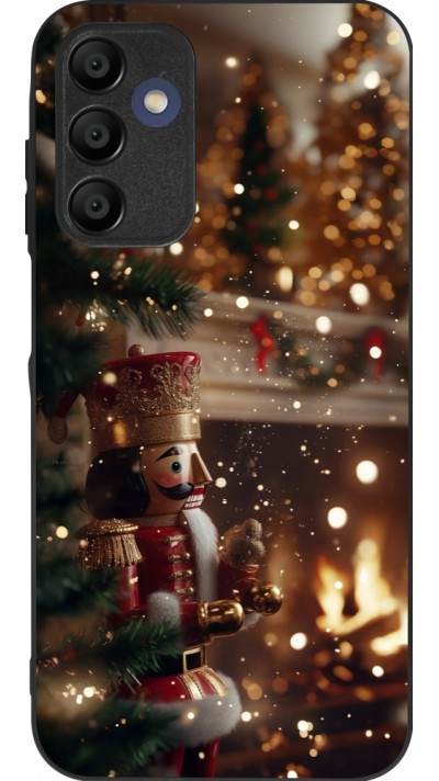 Coque Samsung Galaxy A16 - Silicone rigide noir Christmas 25 Xmas Nutcracker