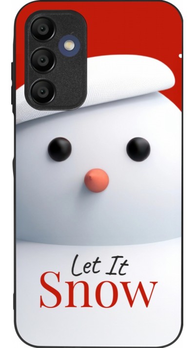 Coque Samsung Galaxy A16 - Silicone rigide noir Christmas 25 Xmas Snowman