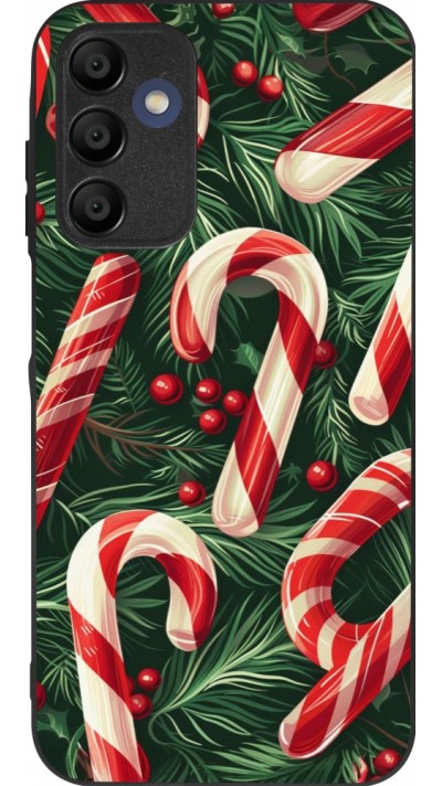 Coque Samsung Galaxy A16 - Silicone rigide noir Christmas 25 Xmas Stick