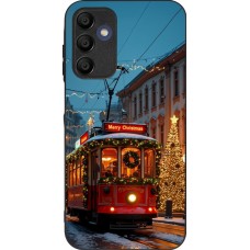 Coque Samsung Galaxy A16 - Silicone rigide noir Christmas 25 Xmas Train