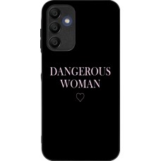 Samsung Galaxy A16 Case Hülle - Silikon schwarz Dangerous woman