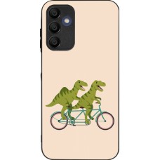 Samsung Galaxy A16 Case Hülle - Silikon schwarz Dinosaurs on bikes 2026
