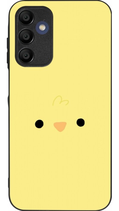 Samsung Galaxy A16 Case Hülle - Silikon schwarz Easter 2026 Little chicken