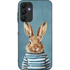 Samsung Galaxy A16 Case Hülle - Silikon schwarz Easter 2026 Rabbit navy