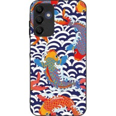 Coque Samsung Galaxy A16 - Silicone rigide noir Easter 2023 japanese fish