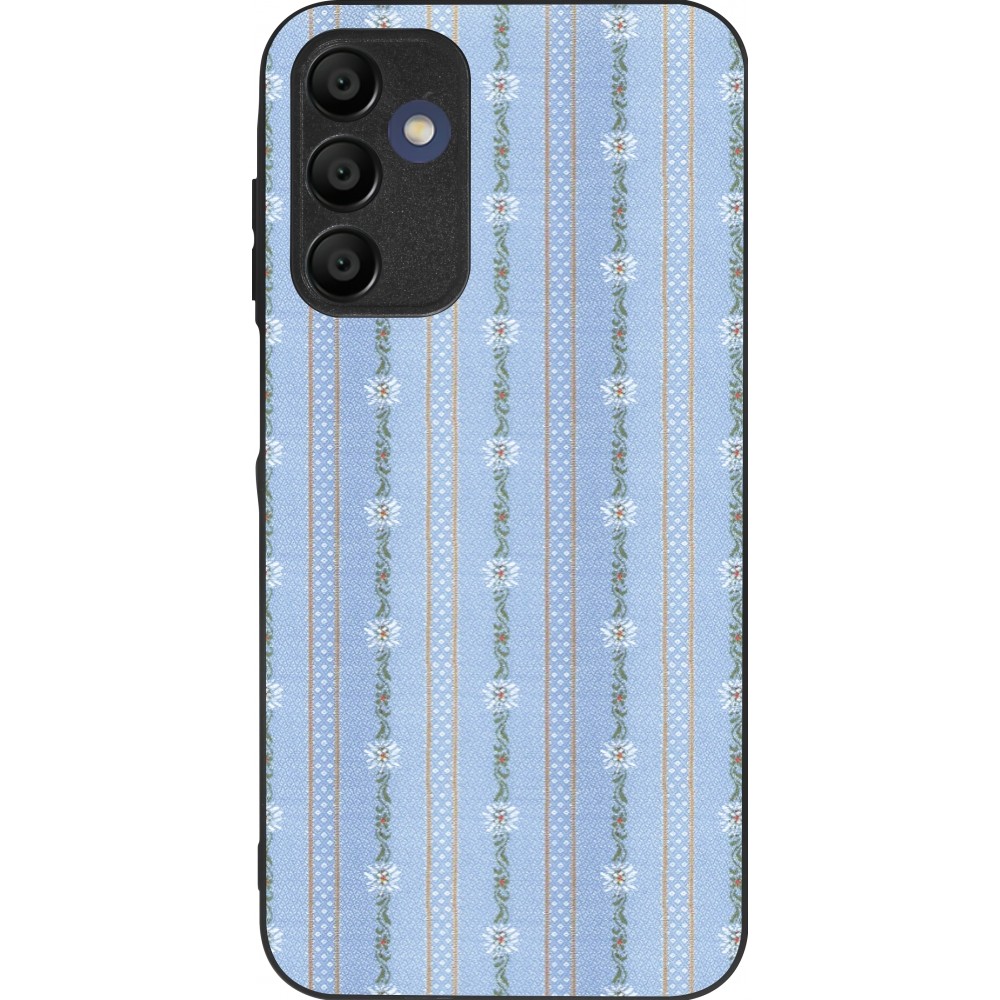 Coque Samsung Galaxy A16 - Silicone rigide noir Edelweiss