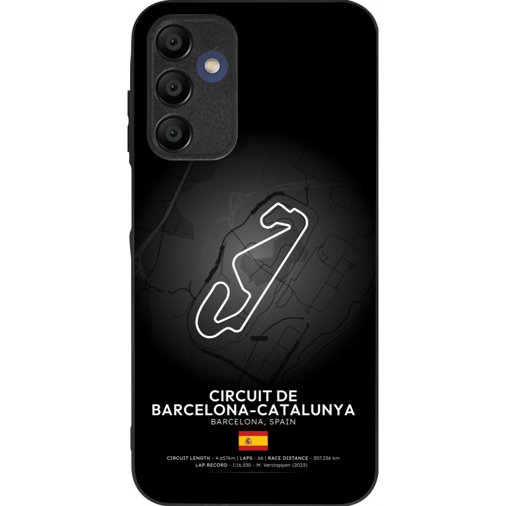 Coque Samsung Galaxy A16 - Silicone rigide noir F1 Track 2025 Spain