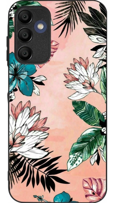 Coque Samsung Galaxy A16 - Silicone rigide noir Flowers Artprint
