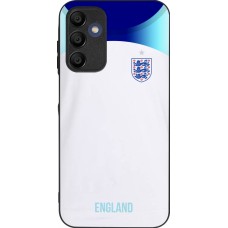 Coque Samsung Galaxy A16 - Silicone rigide noir Maillot de football Angleterre 2022 personnalisable