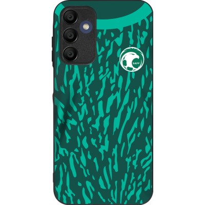 Samsung Galaxy A16 Case Hülle - Silikon schwarz Saudi-Arabien 2022 personalisierbares Fussballtrikot