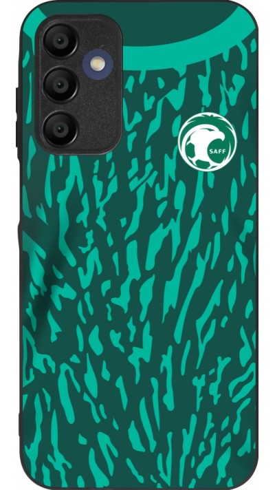Coque Samsung Galaxy A16 - Silicone rigide noir Maillot de football Arabie saoudite 2022 personnalisable