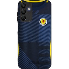 Samsung Galaxy A16 Case Hülle - Silikon schwarz Schottland personalisierbares Fussballtrikot