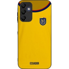 Coque Samsung Galaxy A16 - Silicone rigide noir Maillot de football Equateur 2022