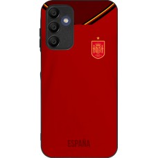 Coque Samsung Galaxy A16 - Silicone rigide noir Maillot de football Espagne 2022 personnalisable