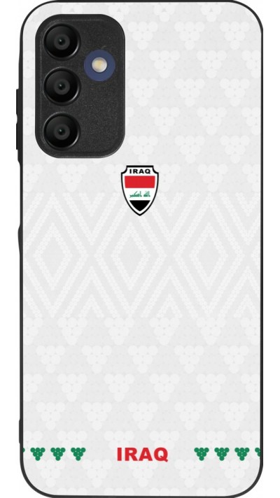 Samsung Galaxy A16 Case Hülle - Silikon schwarz Irak 2026 personalisierbares Fussballtrikot