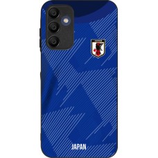 Coque Samsung Galaxy A16 - Silicone rigide noir Maillot de football Japon 2022 personnalisable