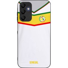 Coque Samsung Galaxy A16 - Silicone rigide noir Maillot de football Senegal 2022 personnalisable
