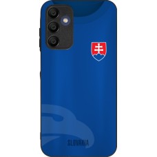Coque Samsung Galaxy A16 - Silicone rigide noir Maillot de football Slovaquie
