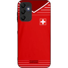 Coque Samsung Galaxy A16 - Silicone rigide noir Football shirt Switzerland 2022