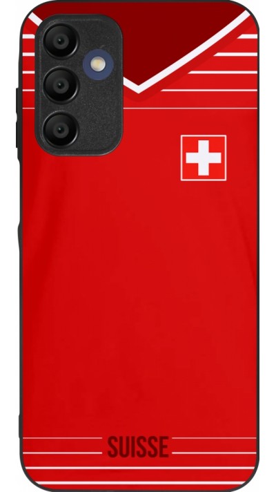 Coque Samsung Galaxy A16 - Silicone rigide noir Football shirt Switzerland 2022