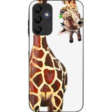 Coque Samsung Galaxy A16 - Silicone rigide noir Giraffe Fit
